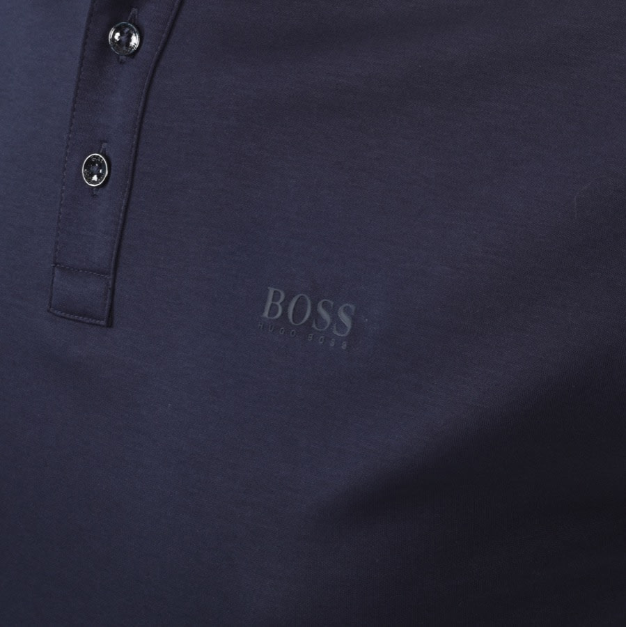 Alternative Image for ProductBOSS Parlay Jersey Short Sleeve Polo T Shirt Navy3